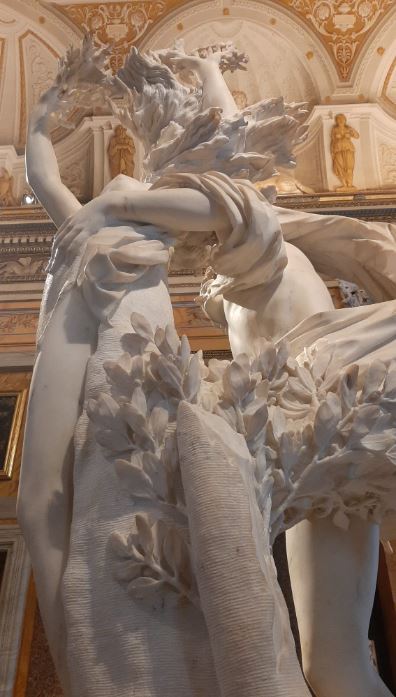 Dettaglio di Apollo e Dafne, Gian Lorenzo Bernini, Galleria Borghese, Roma. Fotografia: Laura Megna